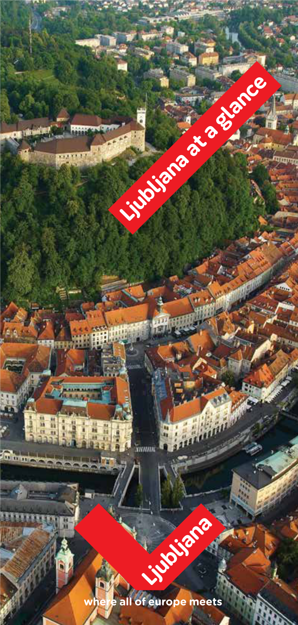 Ljubljana at a Glance Tourist Visit Planner, You Rent-A-Car, Rent-A-Bike at STIC Etc