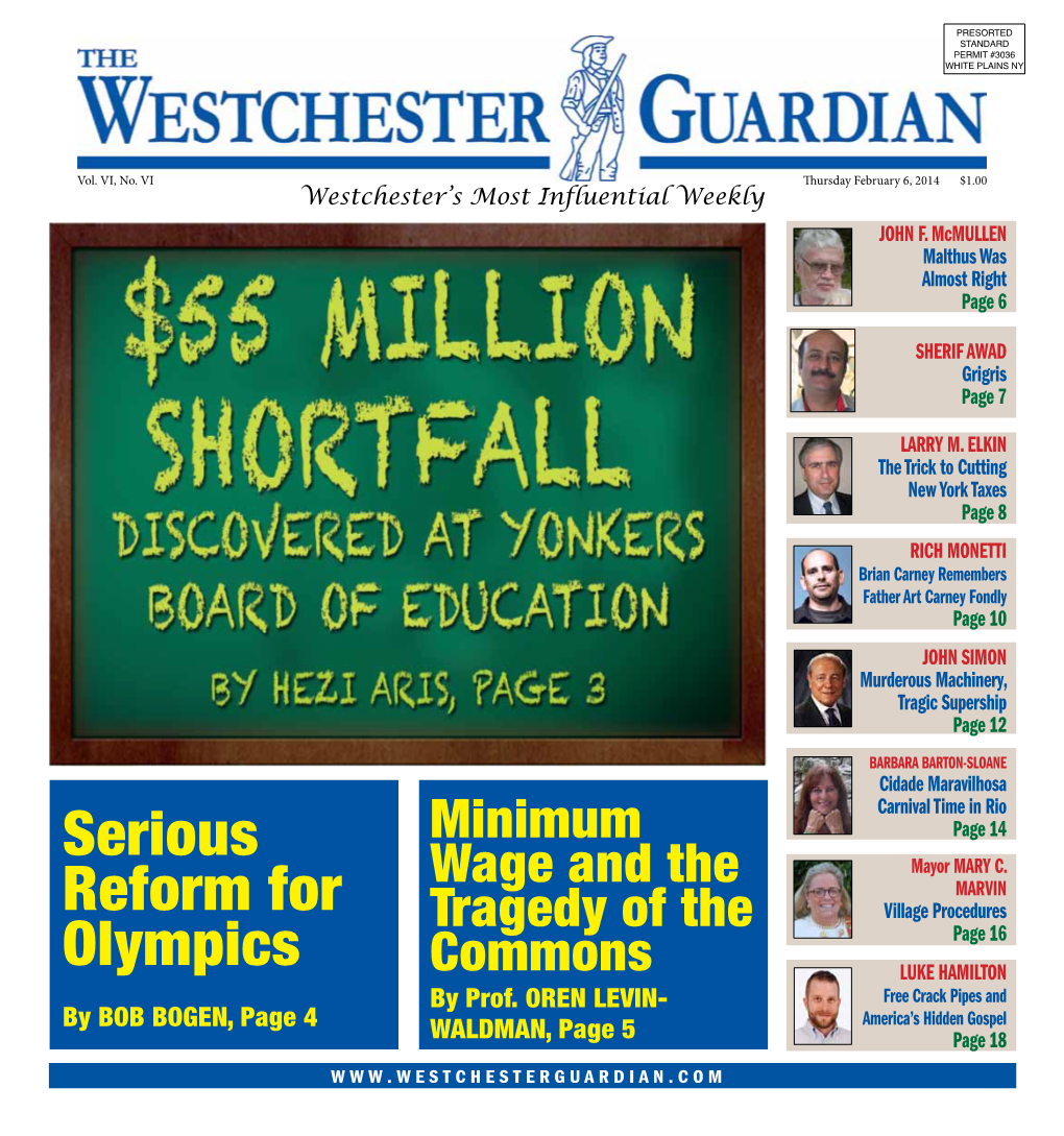 Read the Westchester Guardian