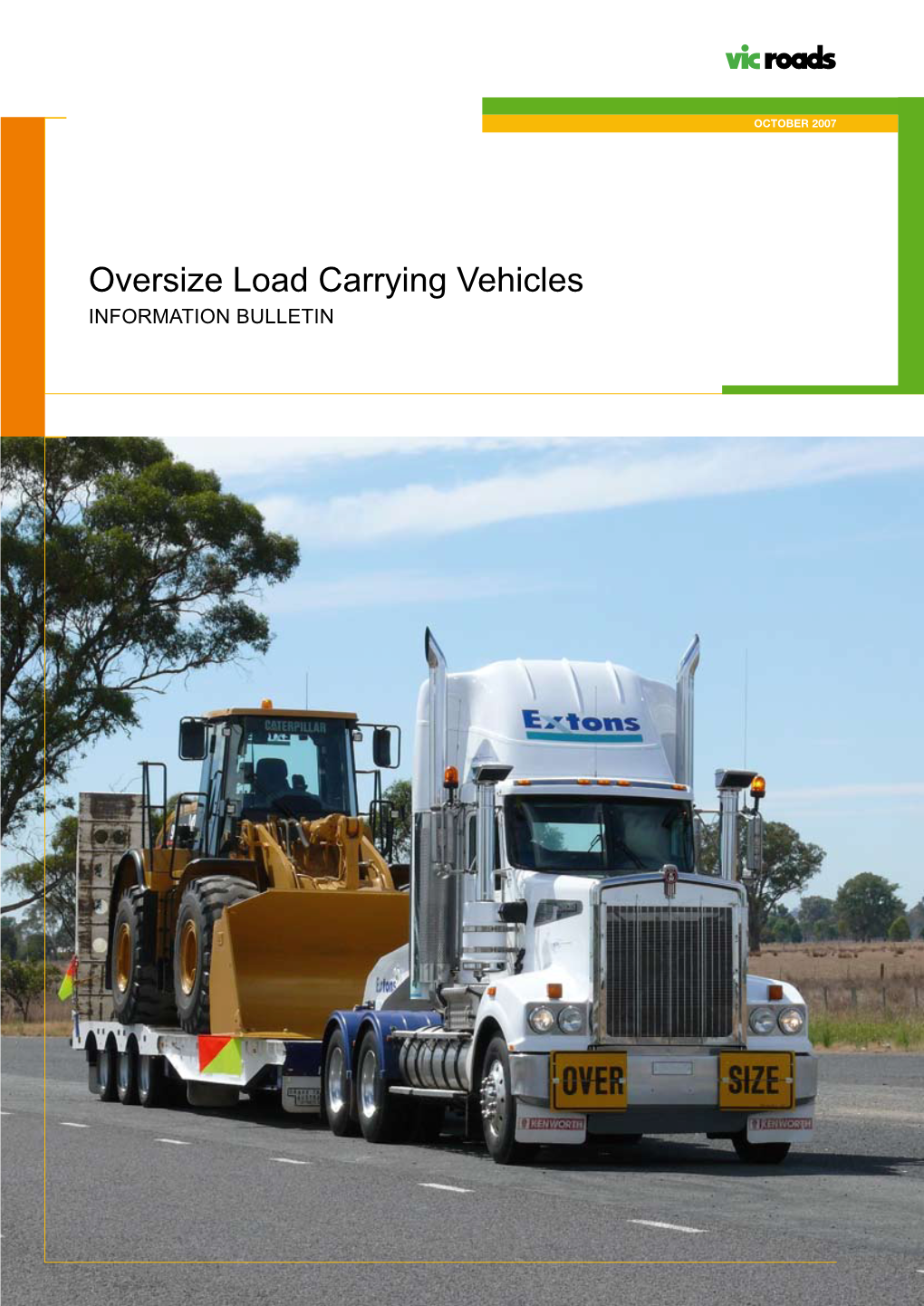 Oversize Load Carrying Vehicles