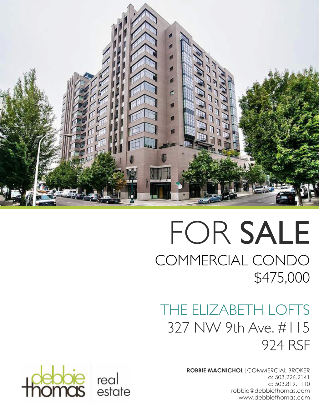 For Sale Commercial Condo $475,000