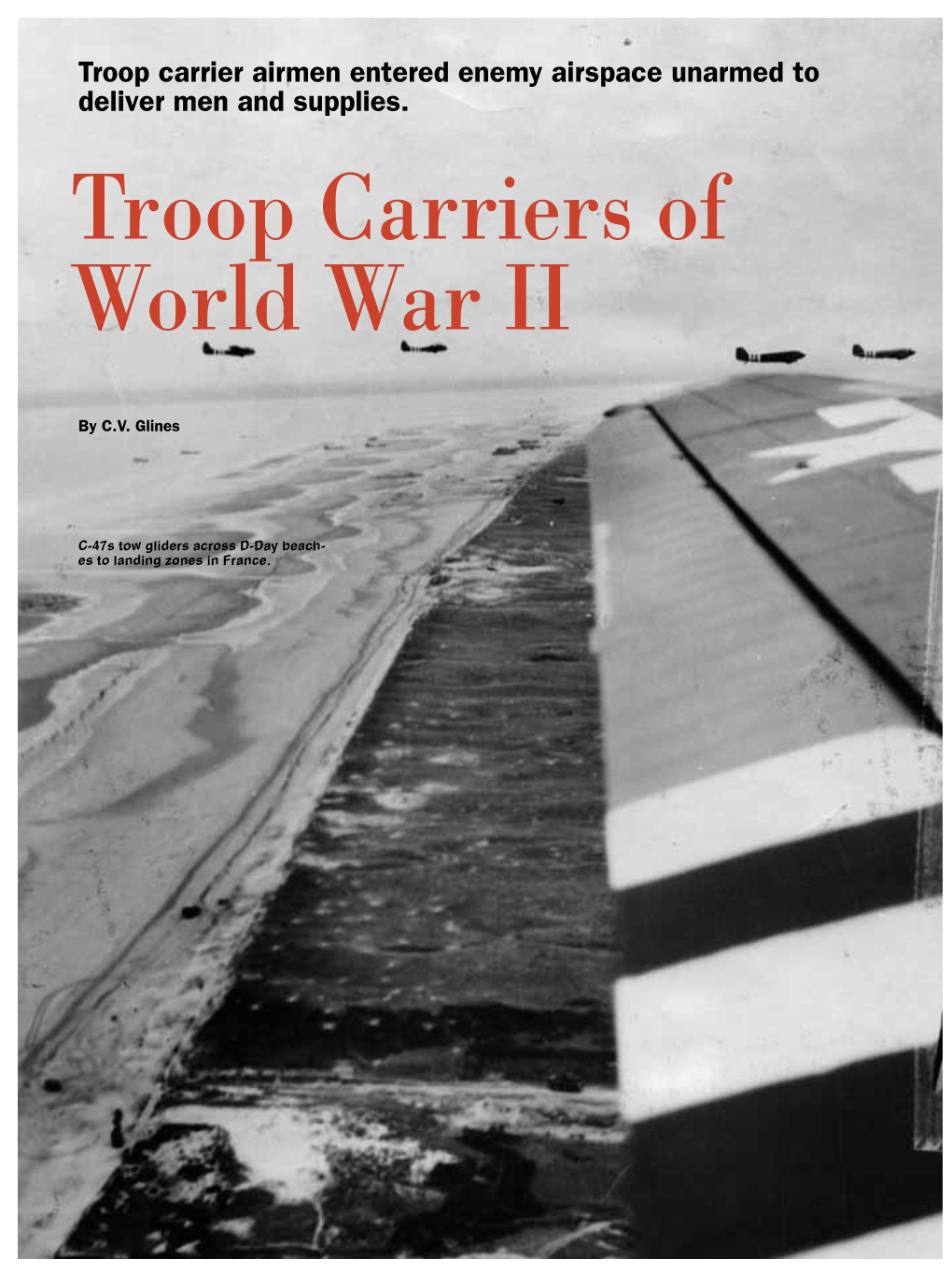 Troop Carriers of World War II