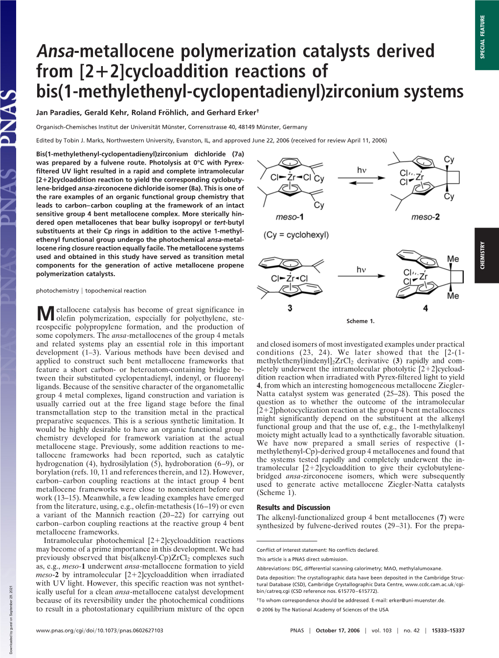 Ansa-Metallocene Polymerization Catalysts Derived From