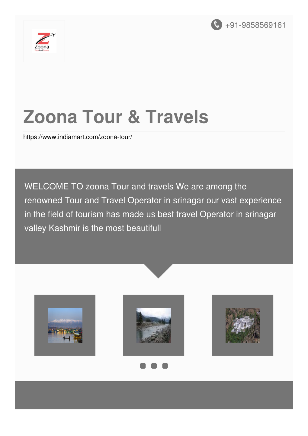 Zoona Tour & Travels