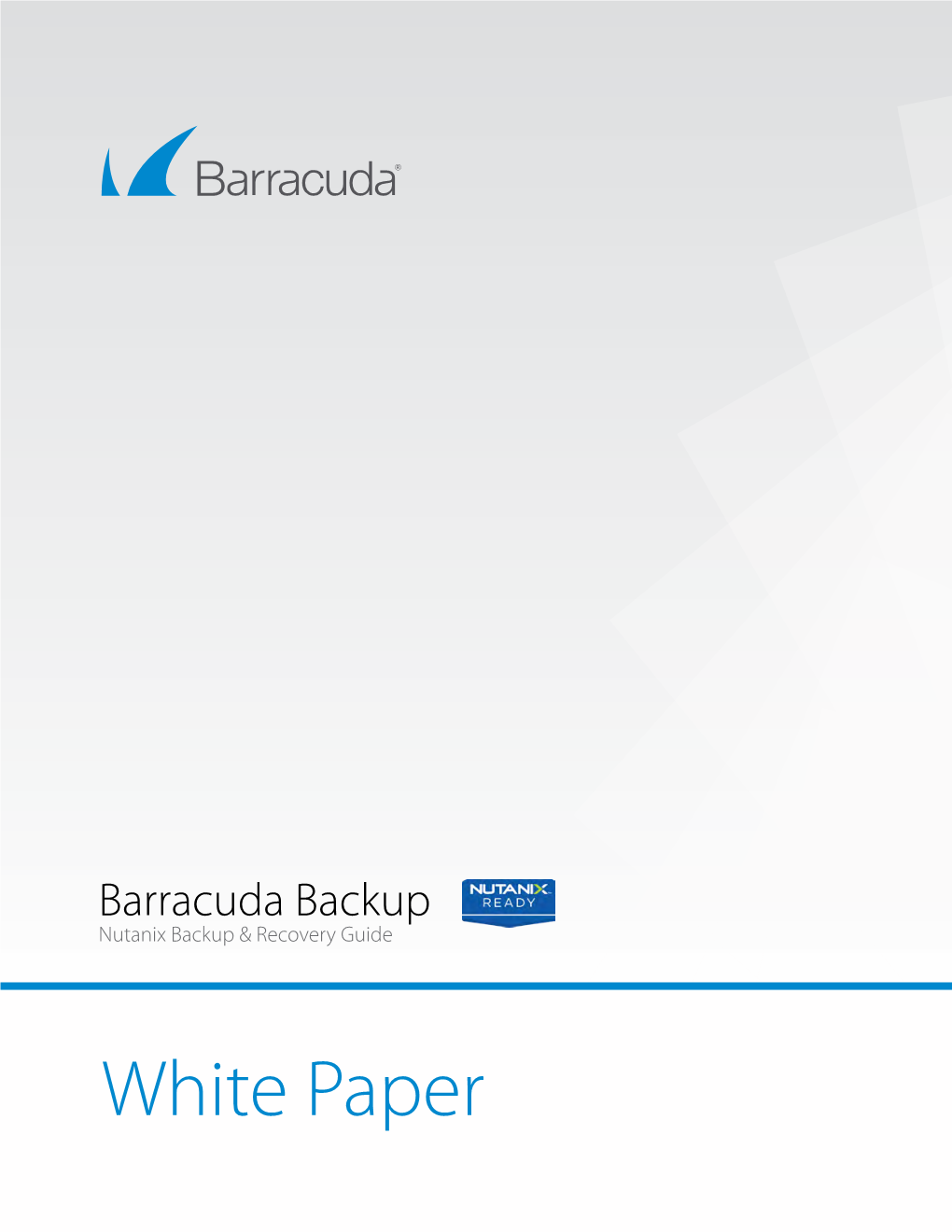 White Paper Barracuda • Barracuda Backup