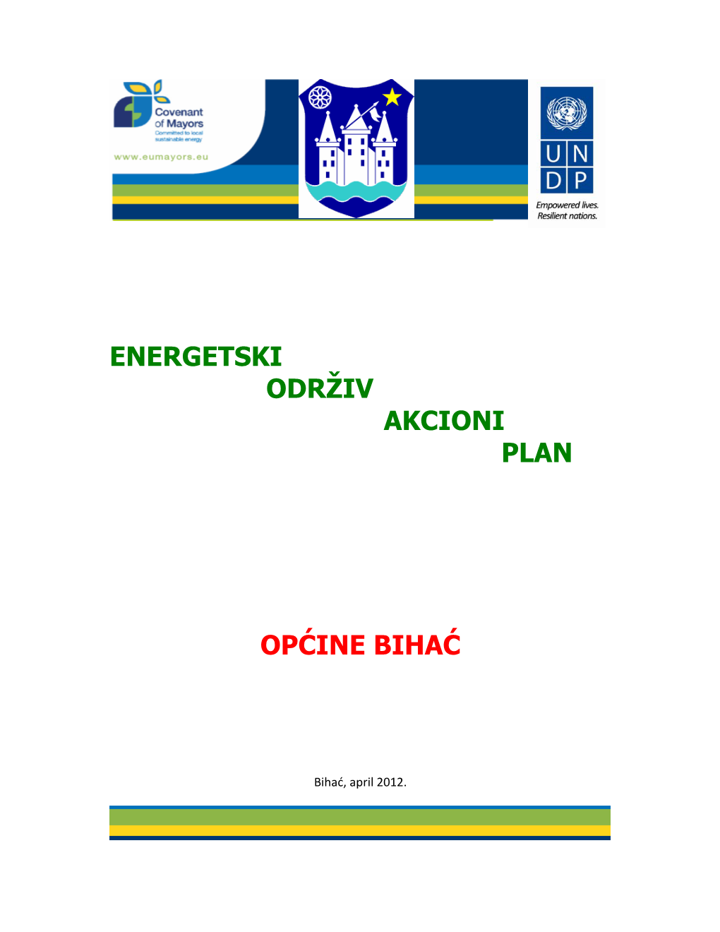 Energetski Održiv Akcioni Plan Općine Bihać