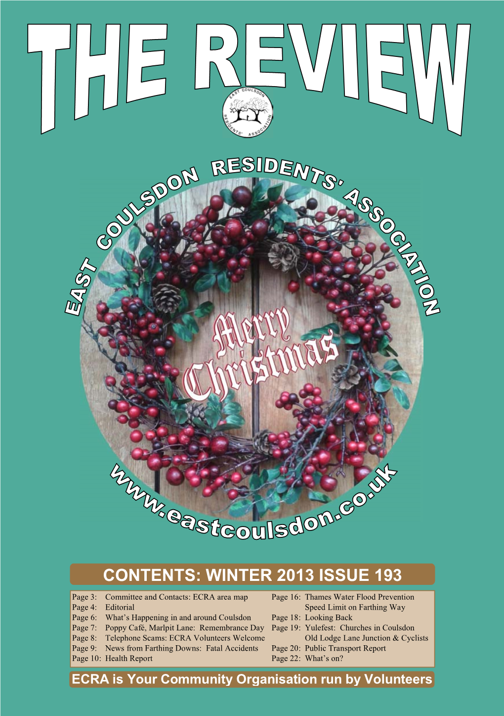 Contents: Winter 2013 Issue 193