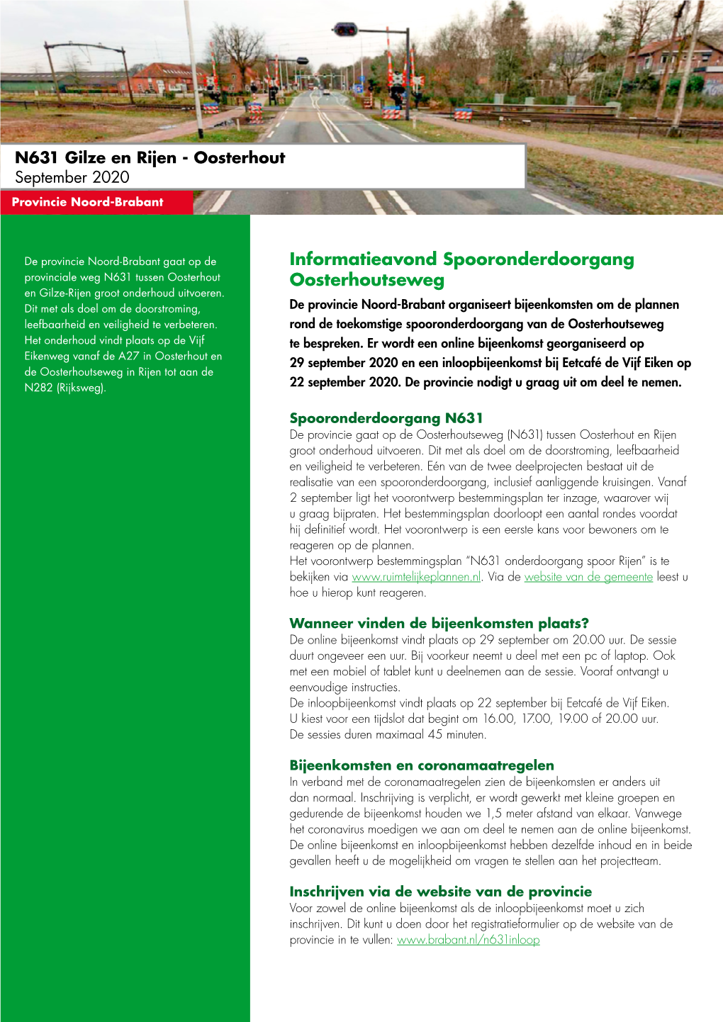 Nieuwsbrief N631 Gilze En Rijen-Oosterhout