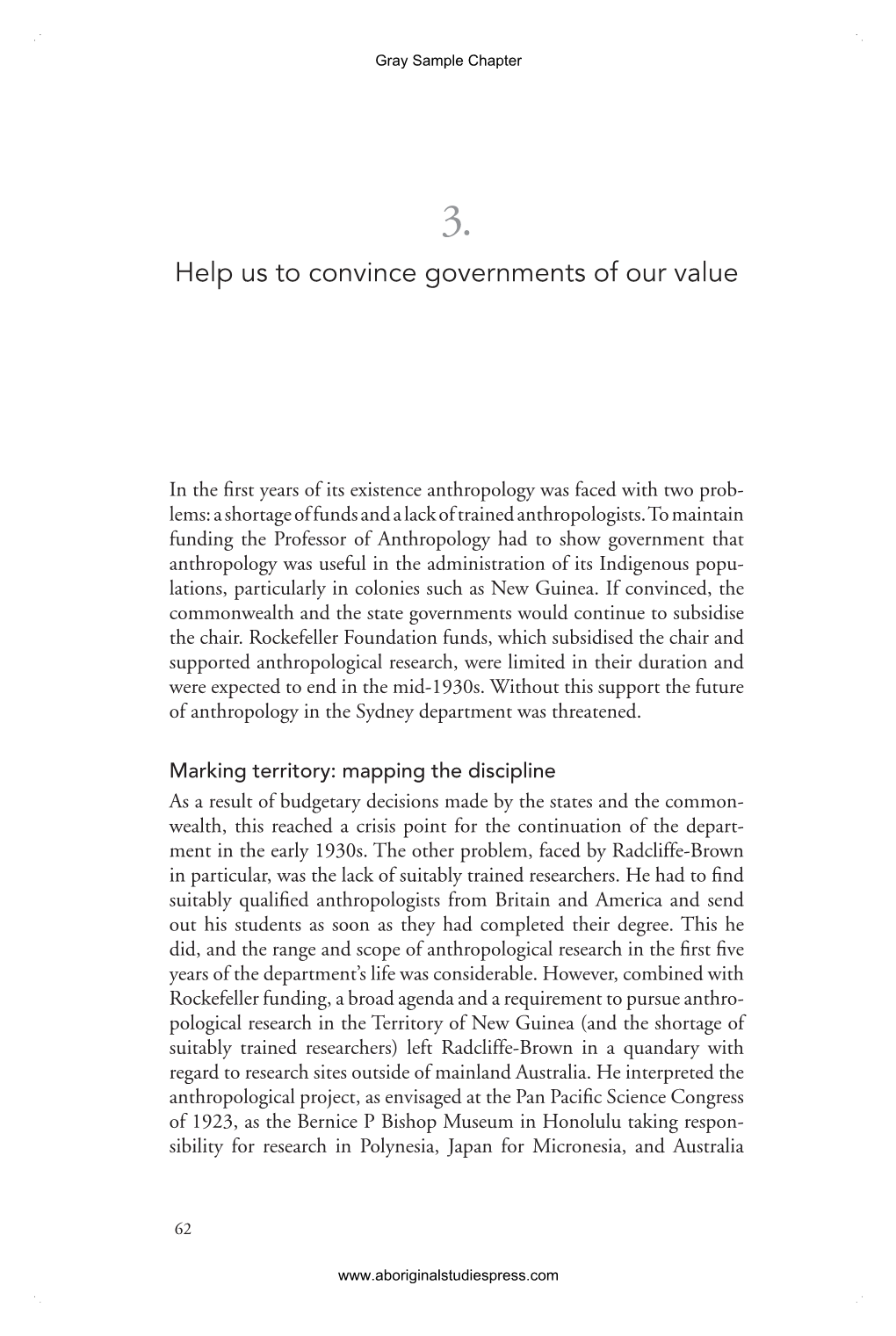 Help Us to Convince Governments of Our Value