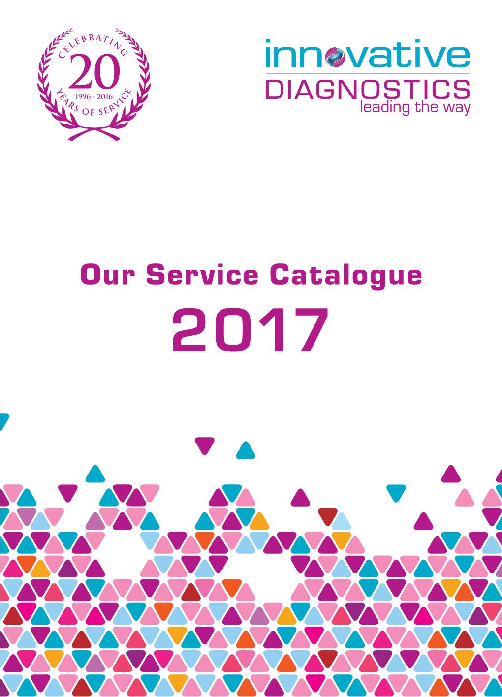 Our Service Catalogue 2017