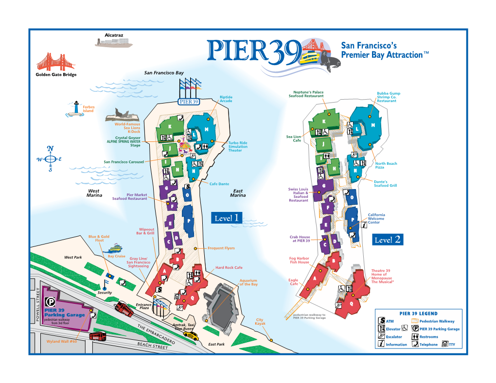 PIER 39 Directory