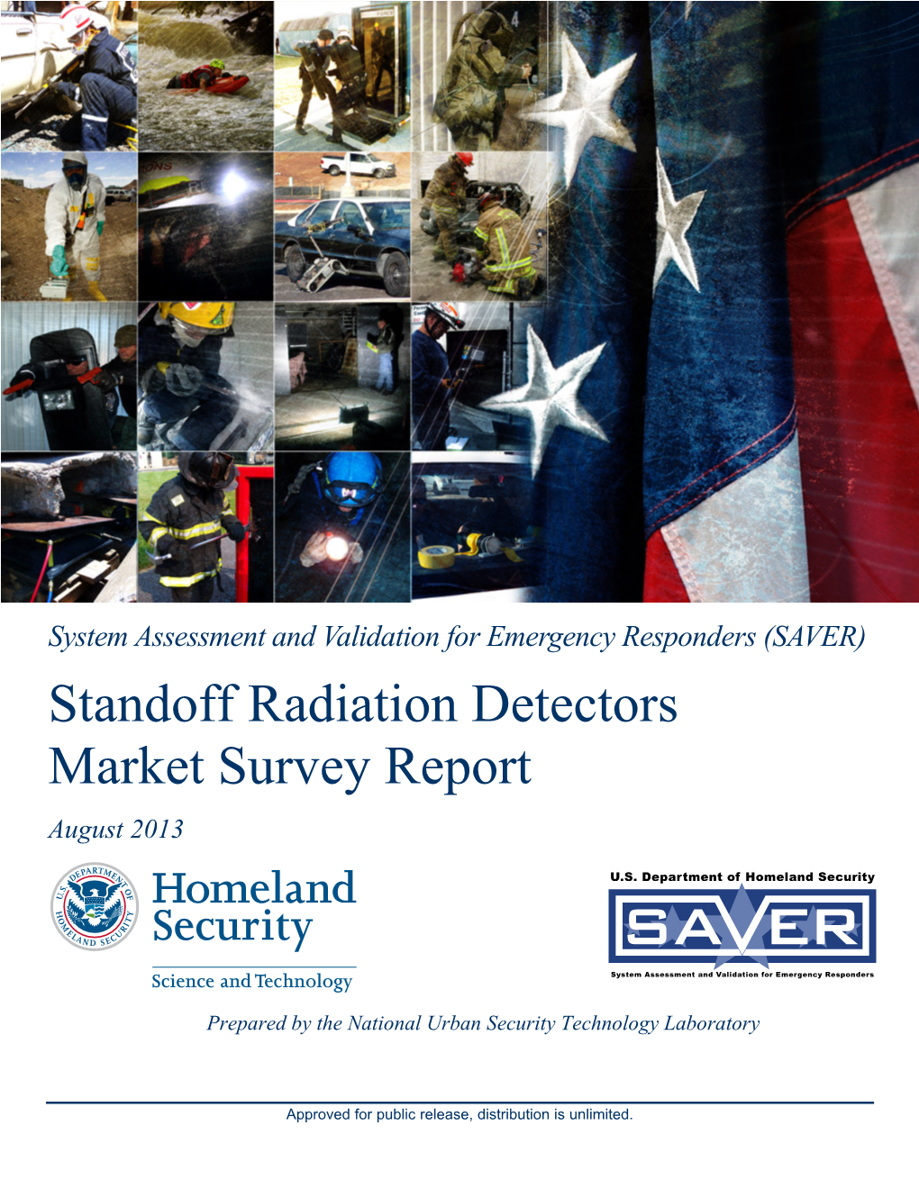 Standoff Radiation Detectors Market Survey Report August 2013