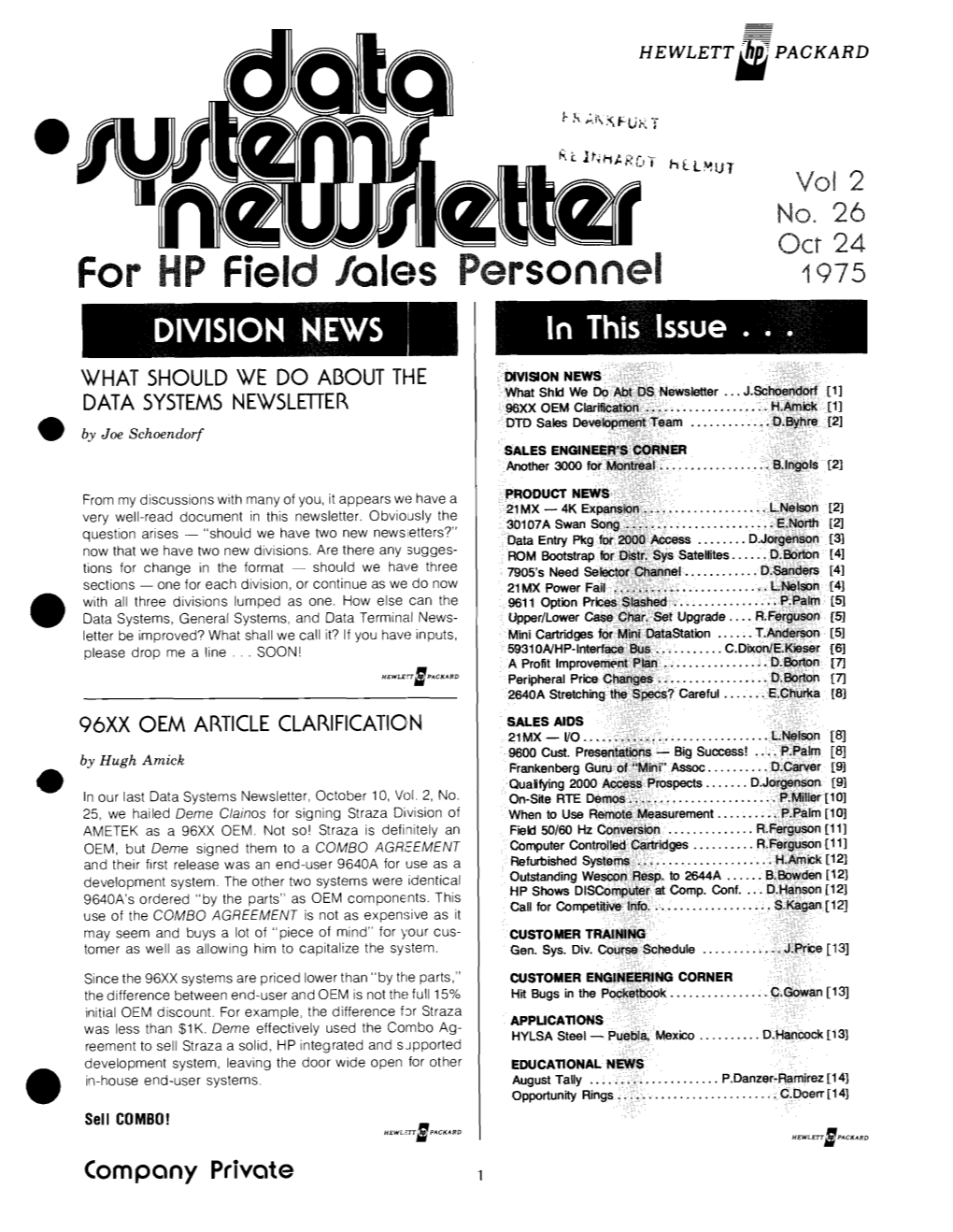 Datasystemsnewsletter 1975 O