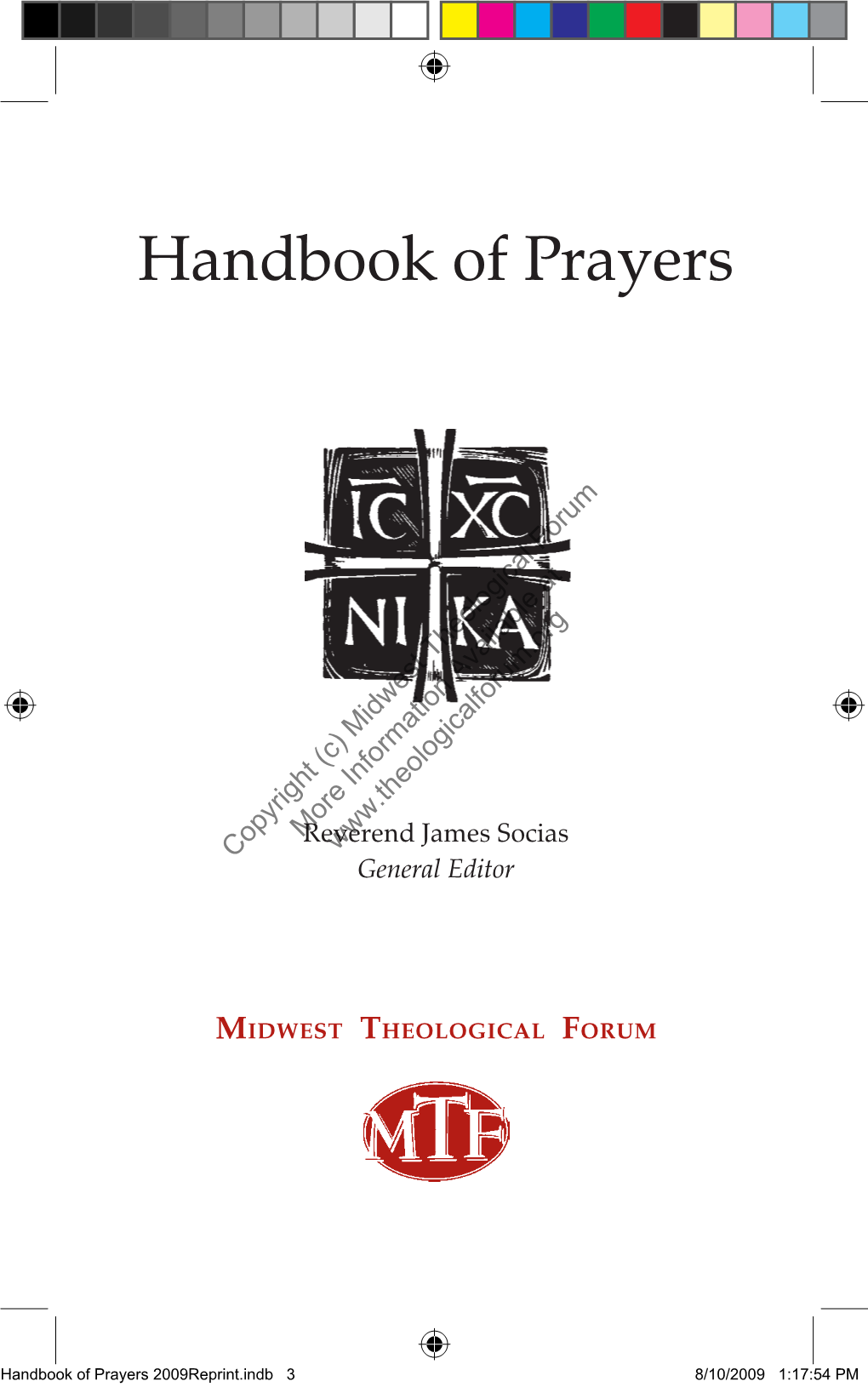 Handbook of Prayers