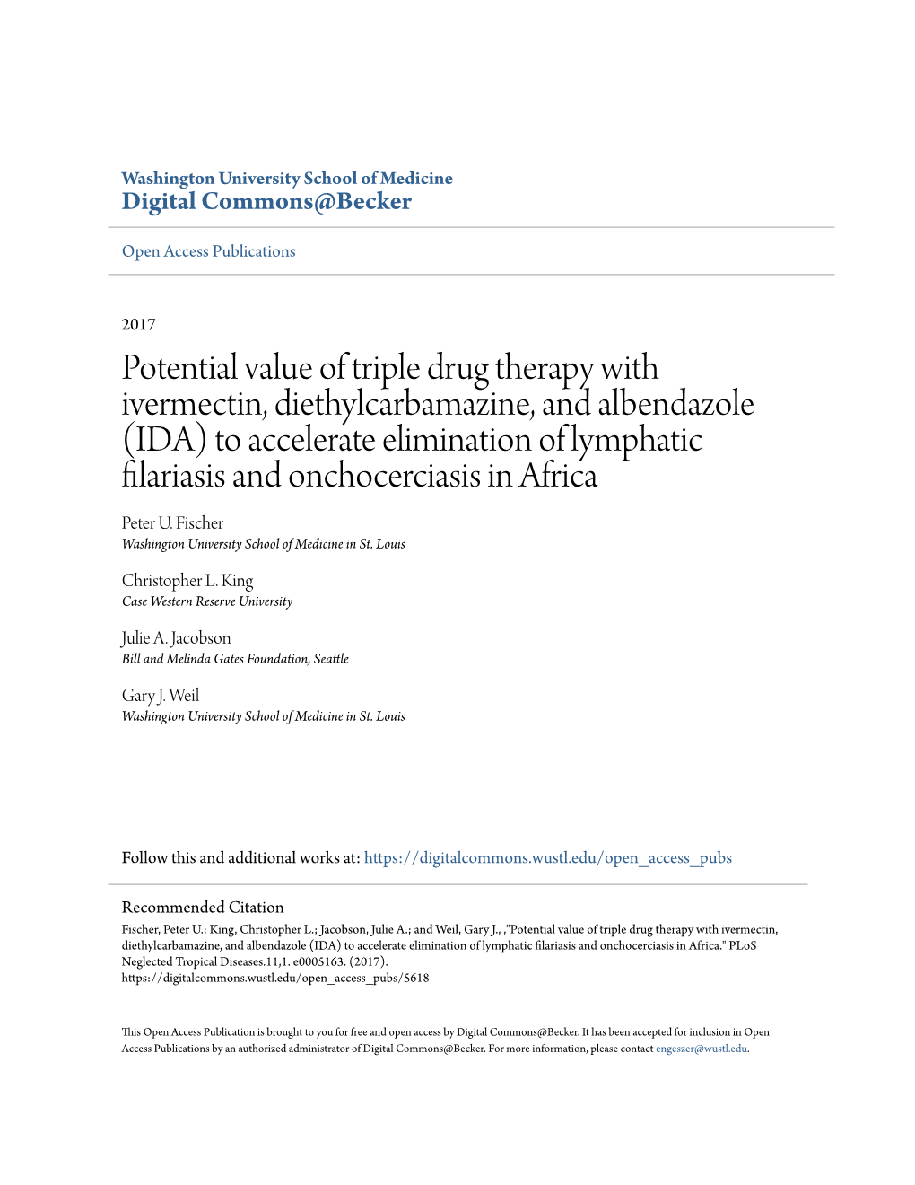 Potential Value of Triple Drug Therapy With