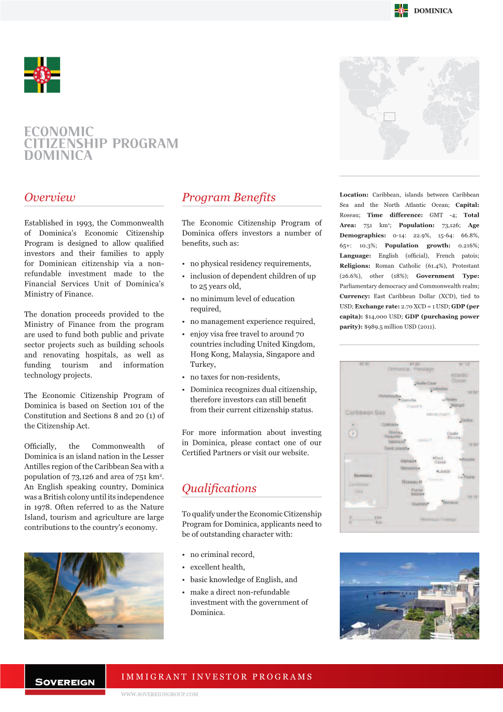 Economic Citizenship Program Dominicadominica