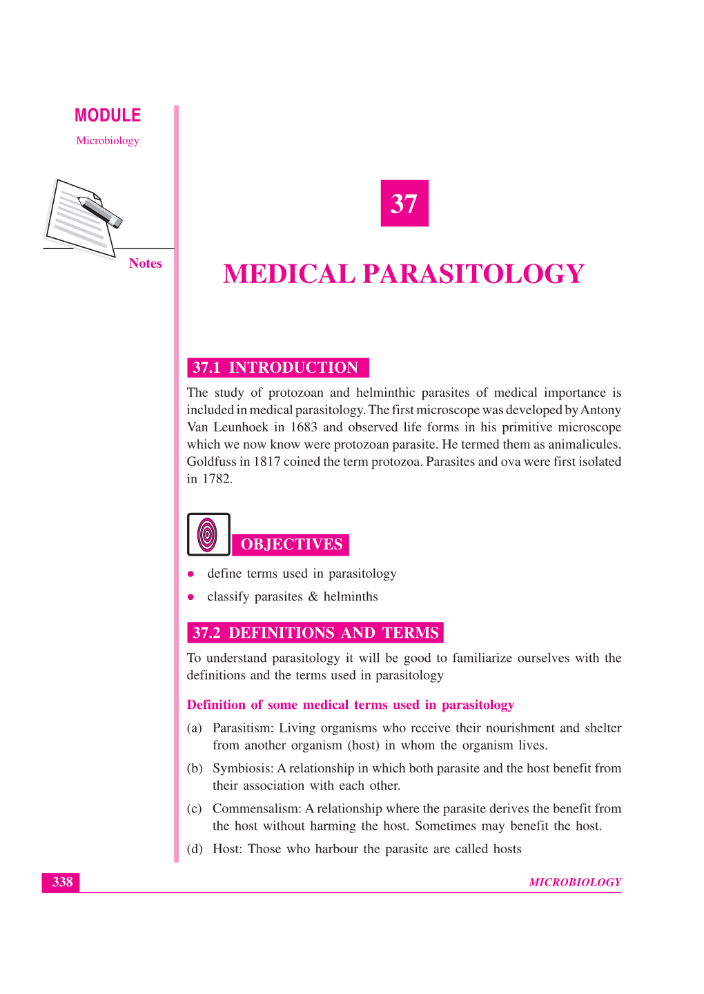 37 Medical Parasitology