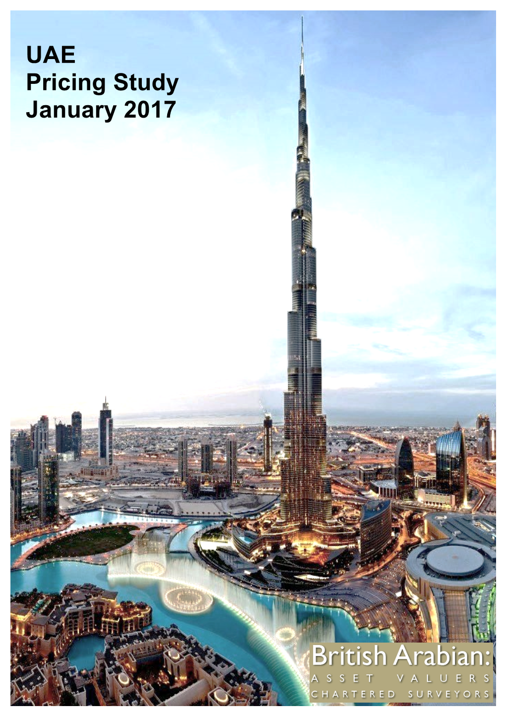 UAE Pricing Study January 2017