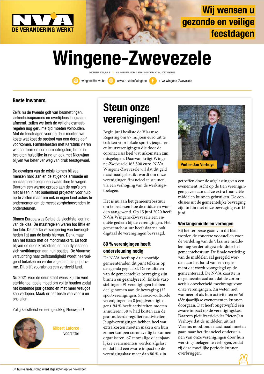 Wingene-Zwevezele DECEMBER 2020, NR