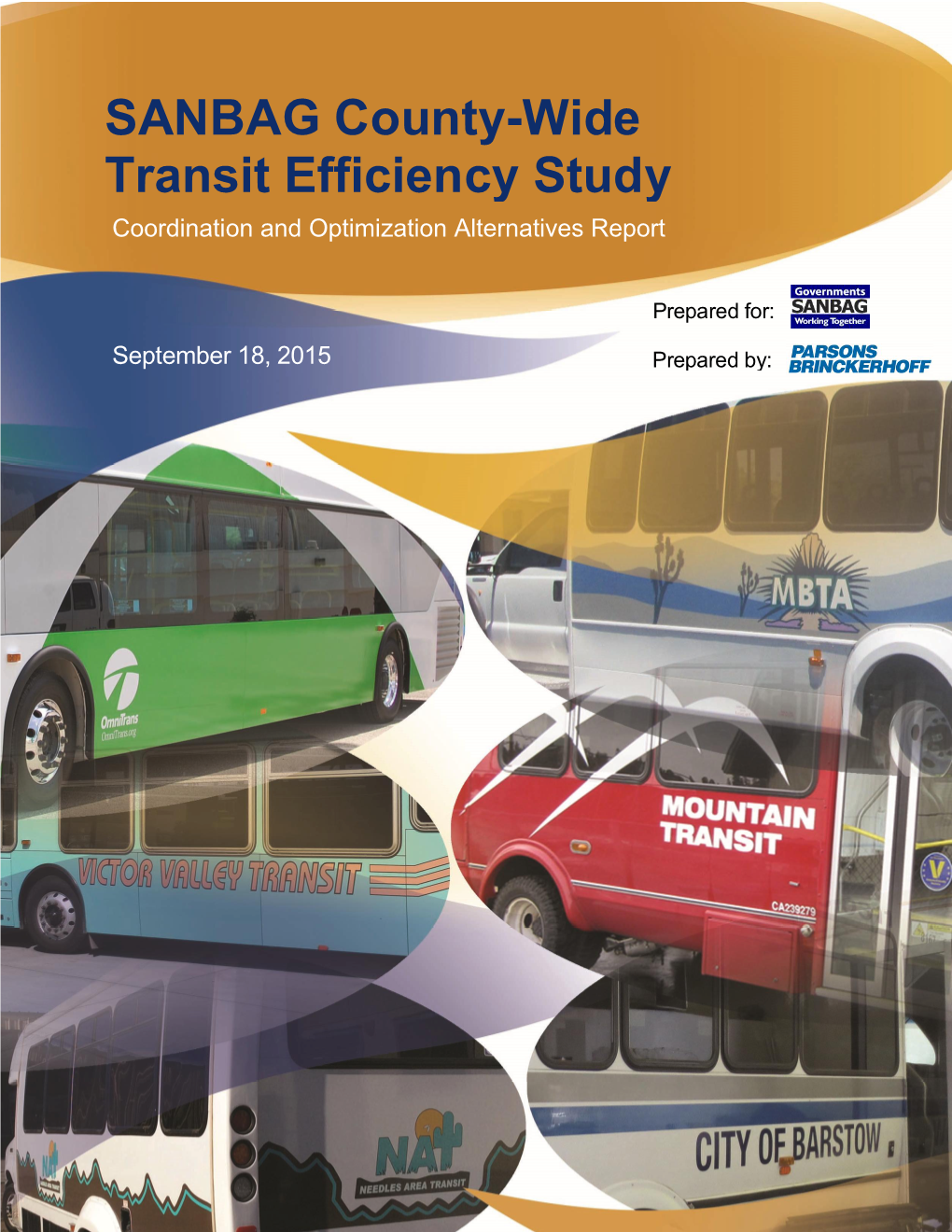 SANBAG County-Wide Transit Efficiency Study