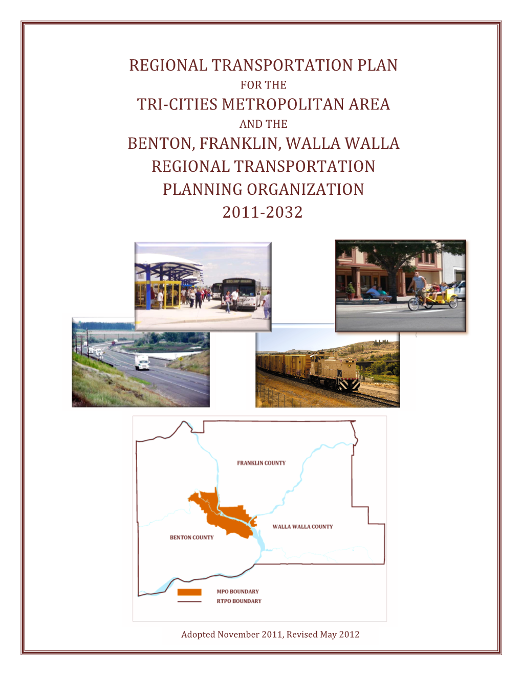 Regional Transportation Plan Tri‐Cities Metropolitan