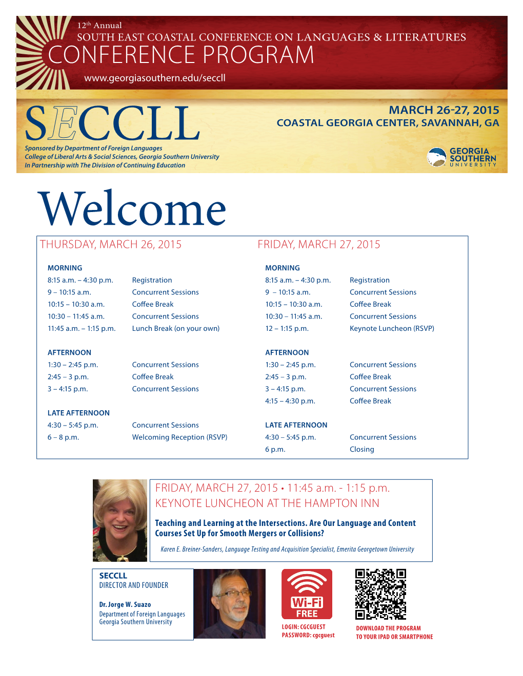 2015 Conference Program