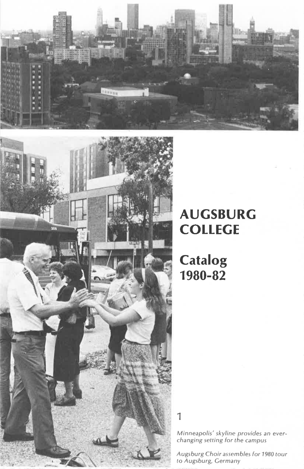 AUGSBURG COLLEGE Catalog