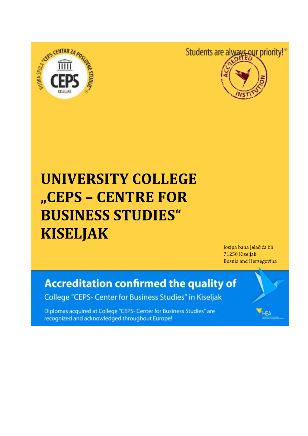 Ceps – Centre for Business Studies“