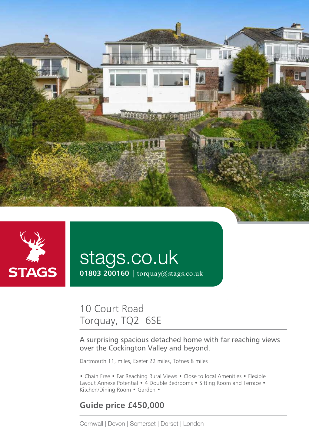Stags.Co.Uk 01803 200160 | Torquay@Stags.Co.Uk