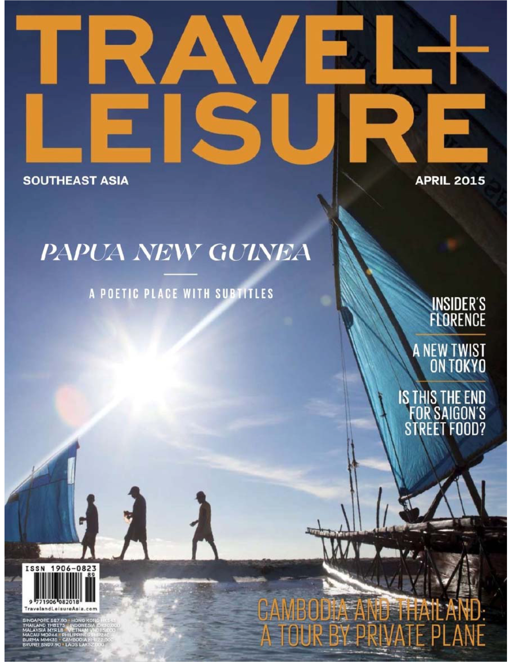 Travel + Leisure Asia April 2015