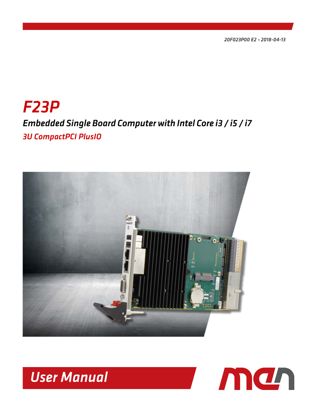 F23P User Manual