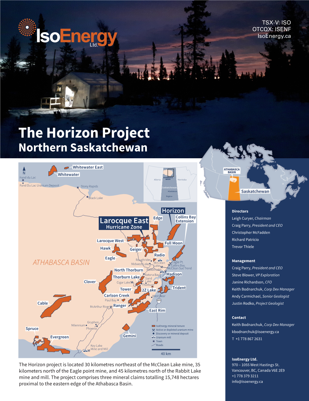 The Horizon Project Northern Saskatchewan