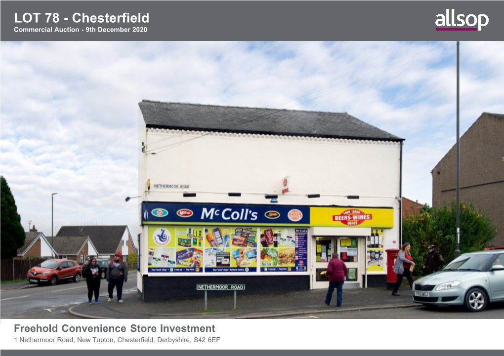 LOT 78 - Chesterfield Commercial Auction - 9Th December 2020