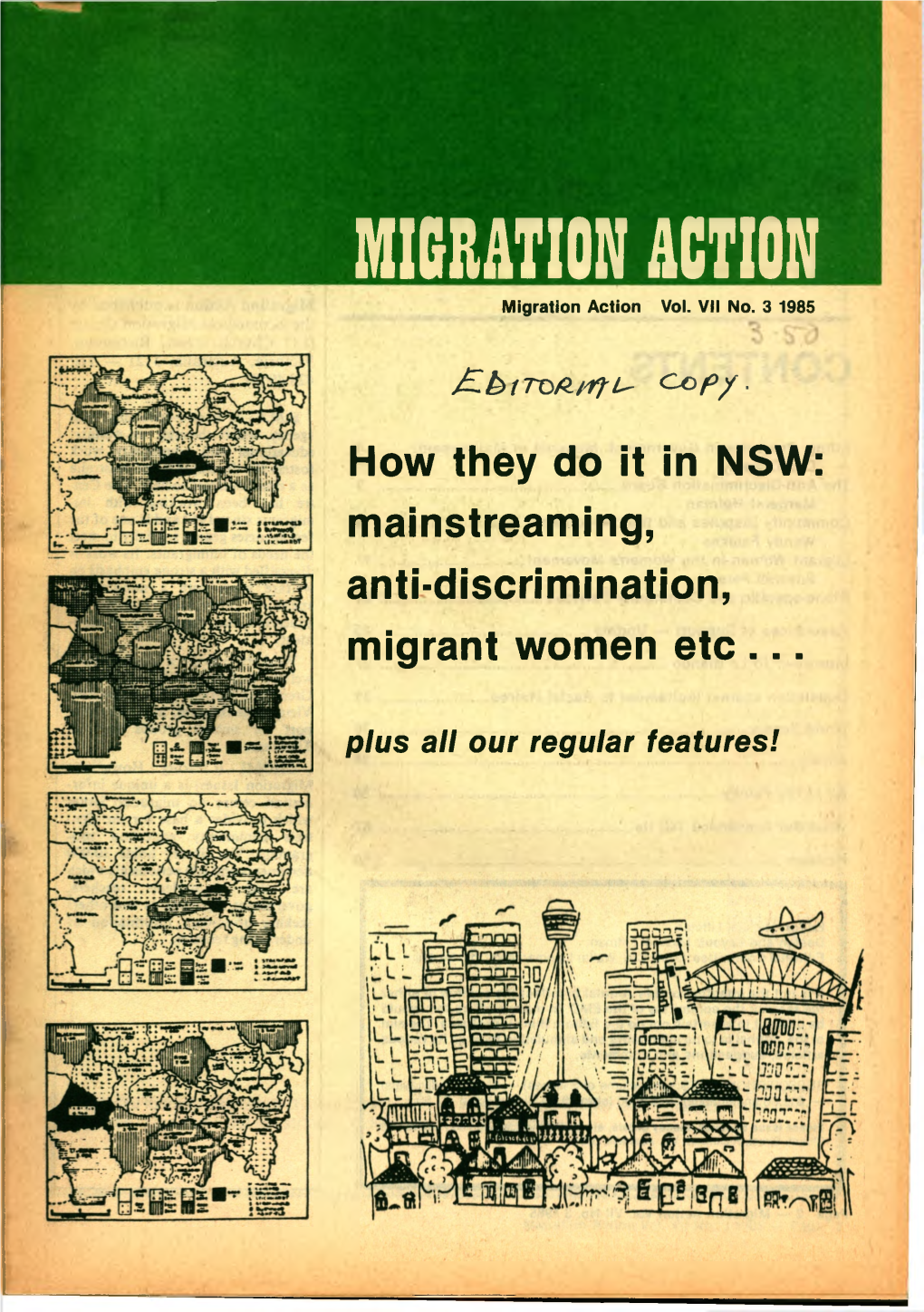 MIGRATION ACTION Migration Action Vol