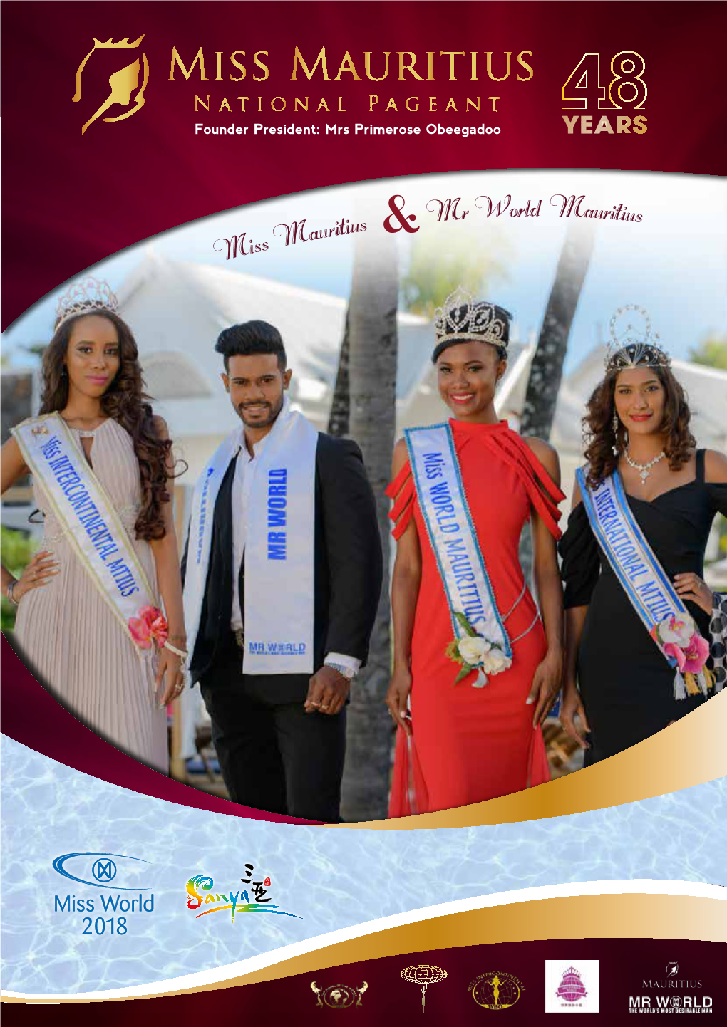 Miss Mauritius Mr World Mauritius