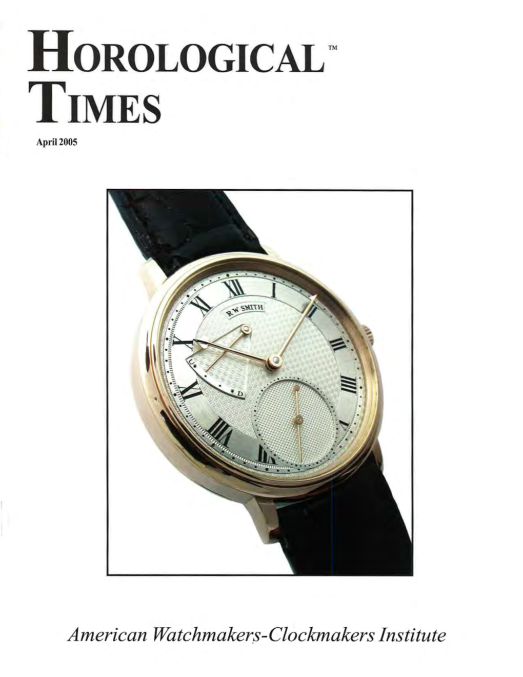 Horological to TIMES April2005