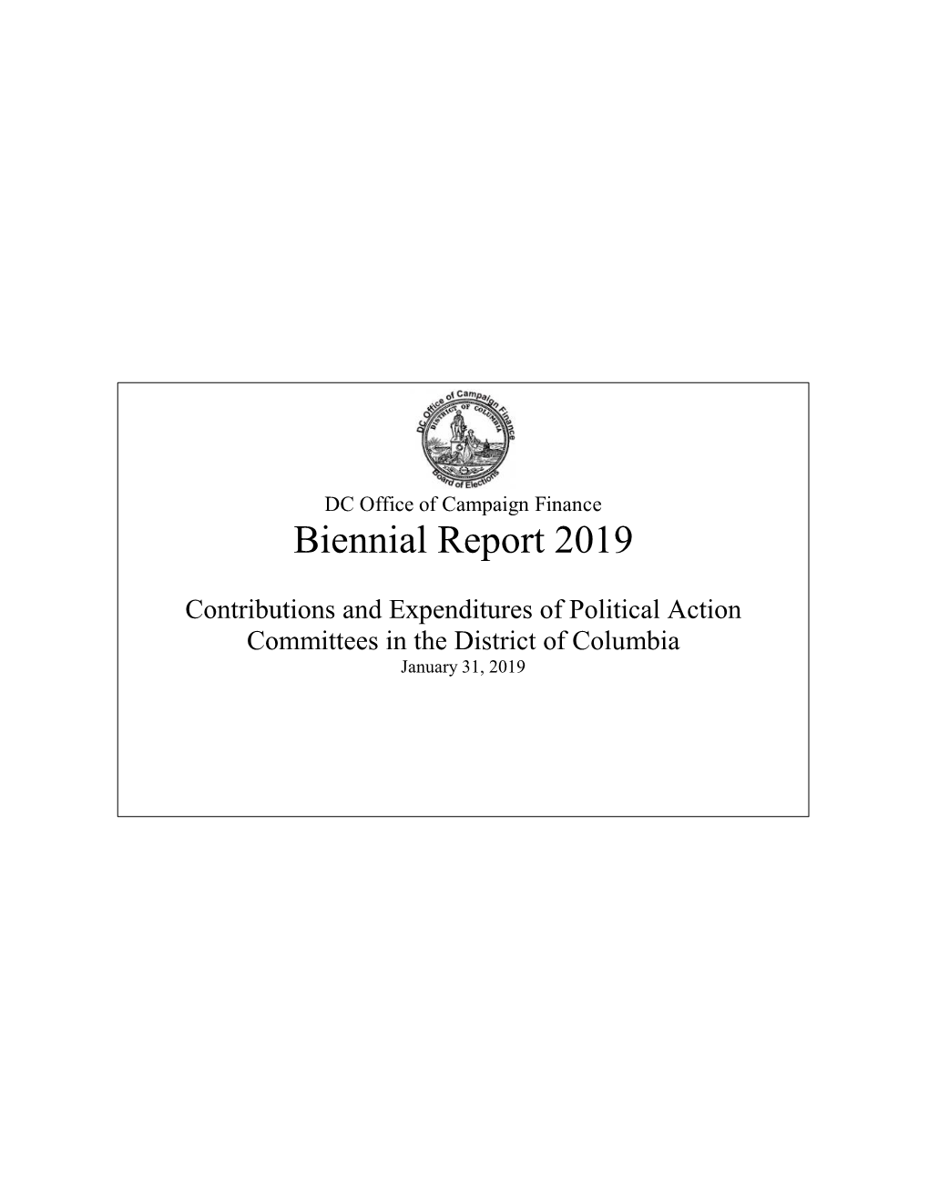 Biennial Report 2019