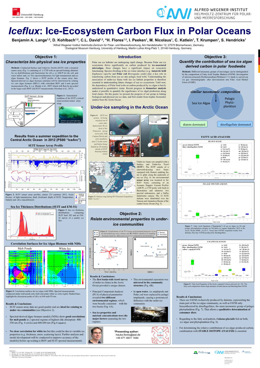 Under-Ice Sampling in the Arctic Ocean Plankton