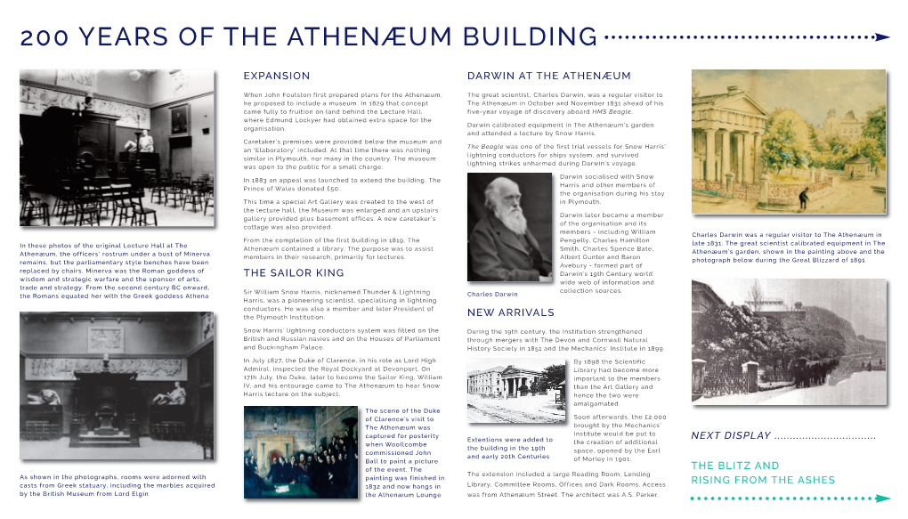 200 Years of the Athenæum Building