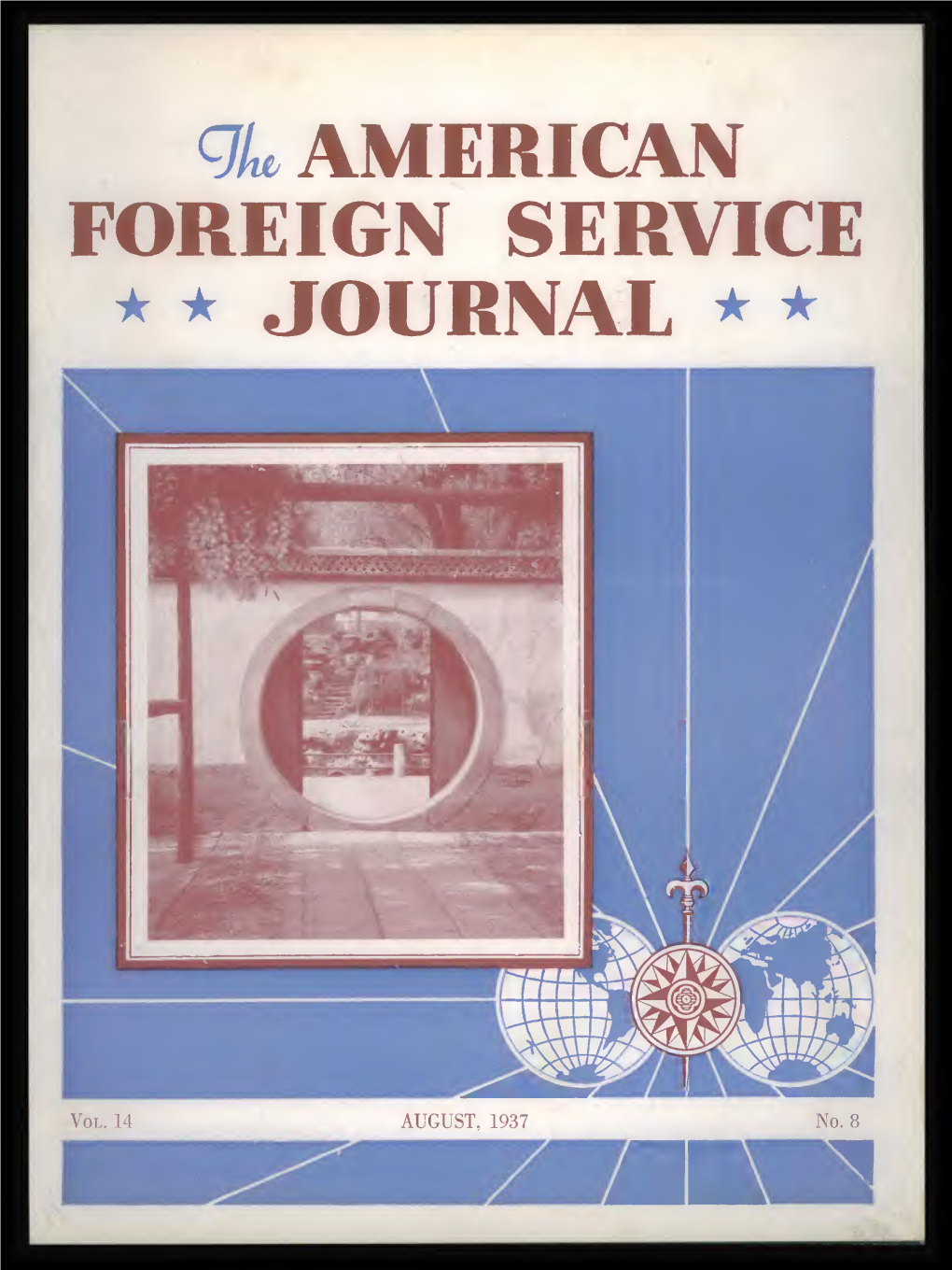 The Foreign Service Journal, August 1937