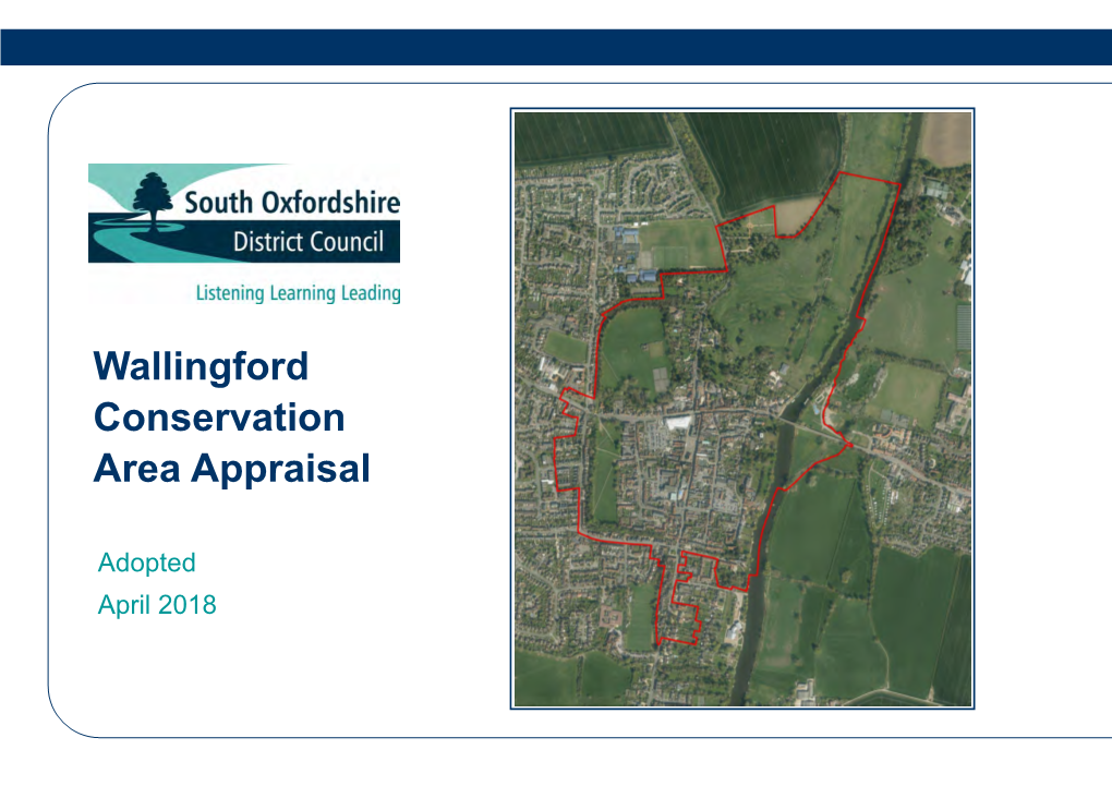 Wallingford Conservation Area Appraisal