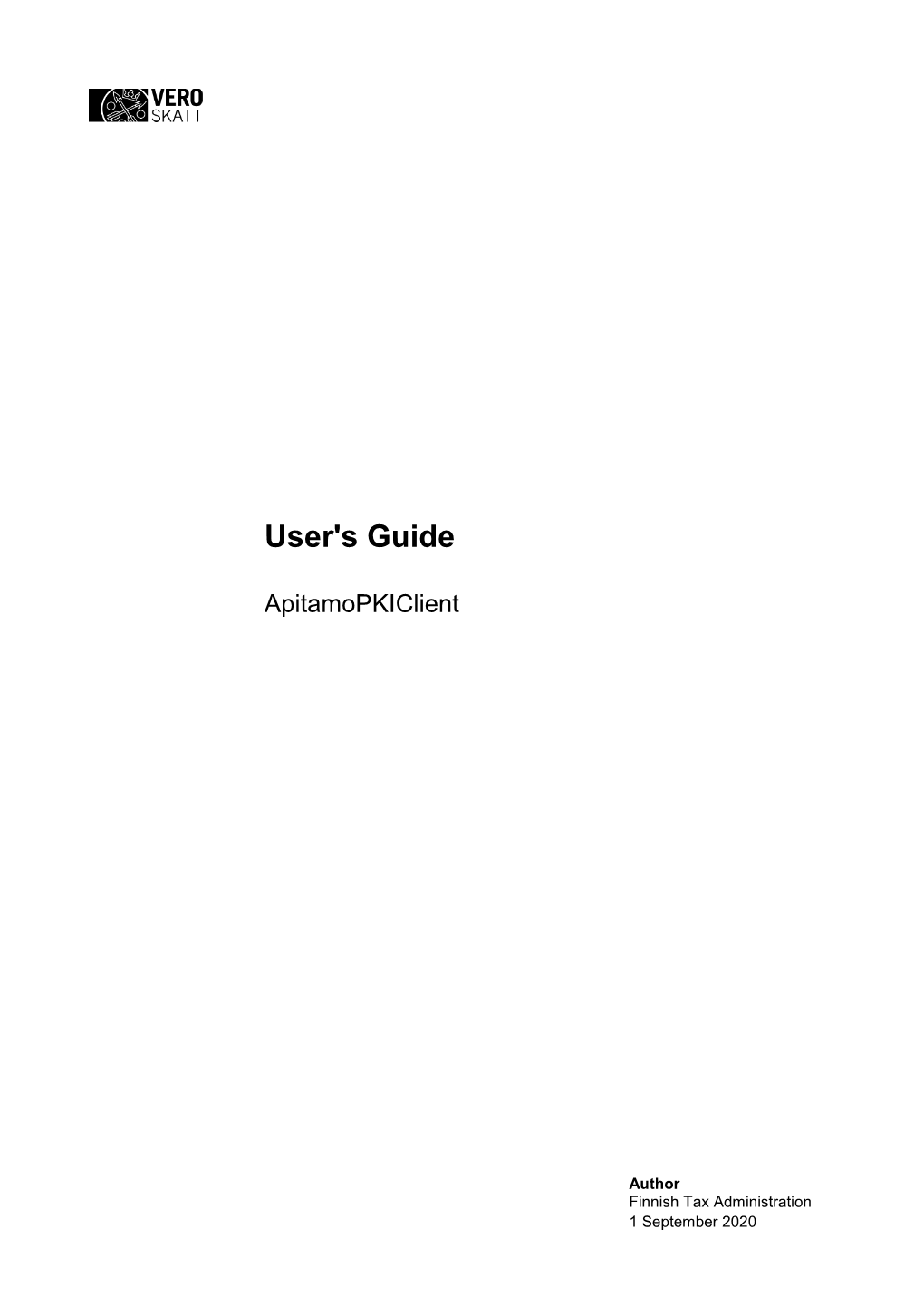 Apitamopkiclient User's Guide 1.1 (Pdf)