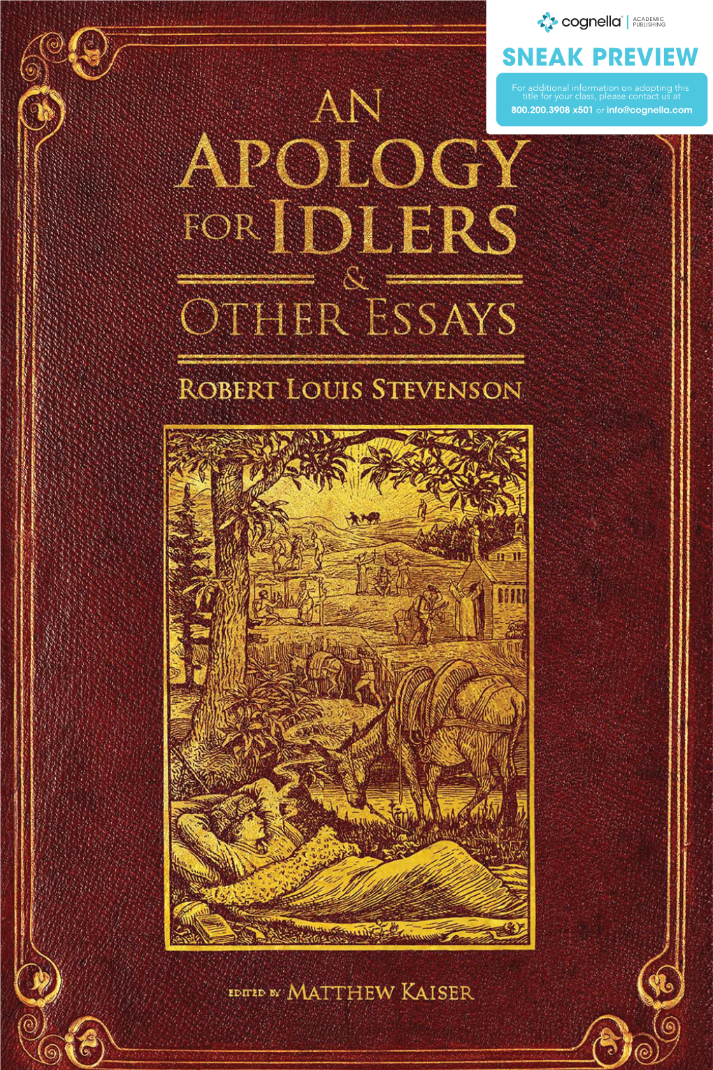 An Apology for Idlers and Other Essays