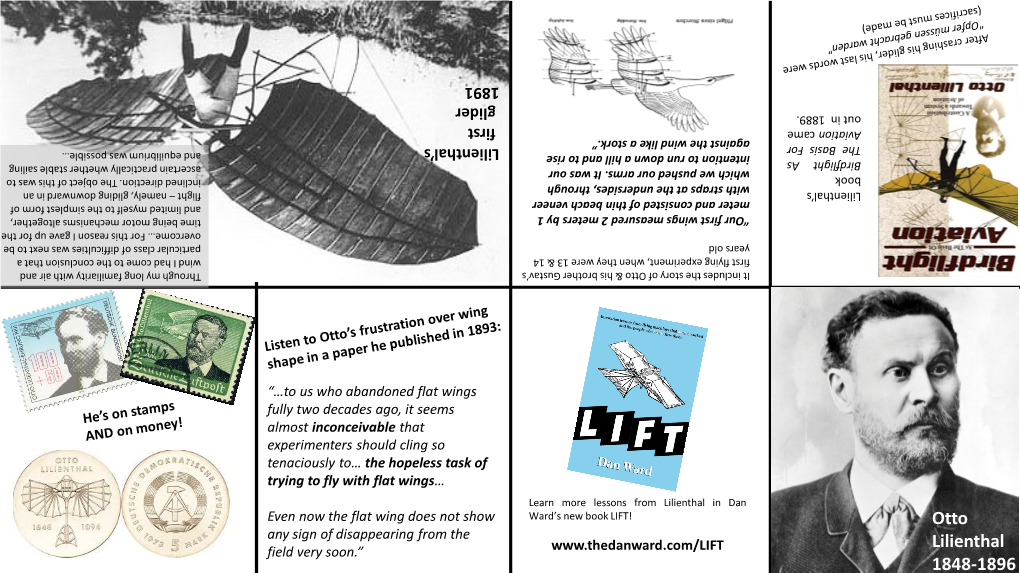 Otto Lilienthal 1848-1896