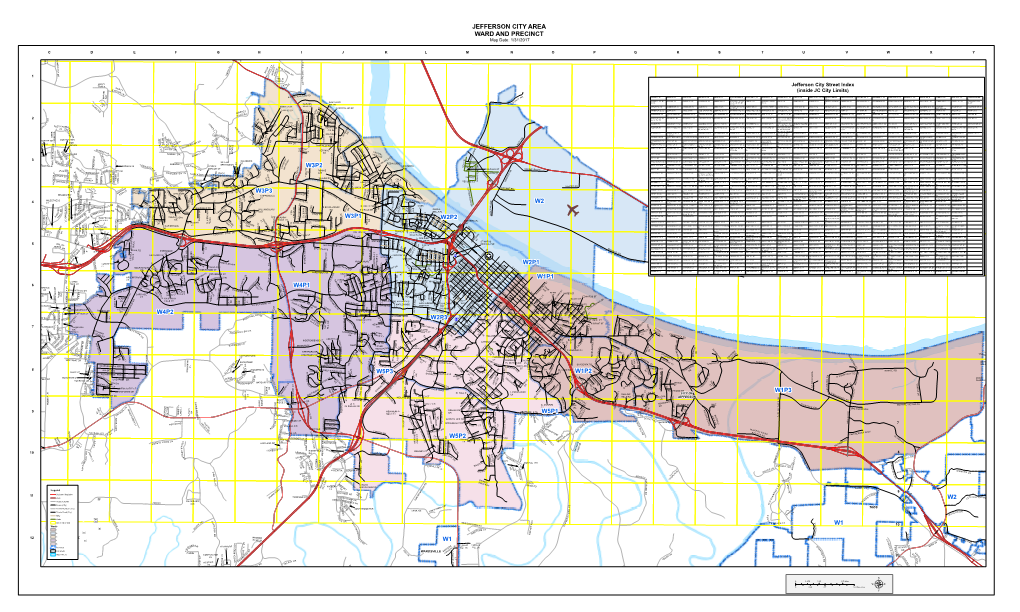 Jefferson City Area Ward and Precinct