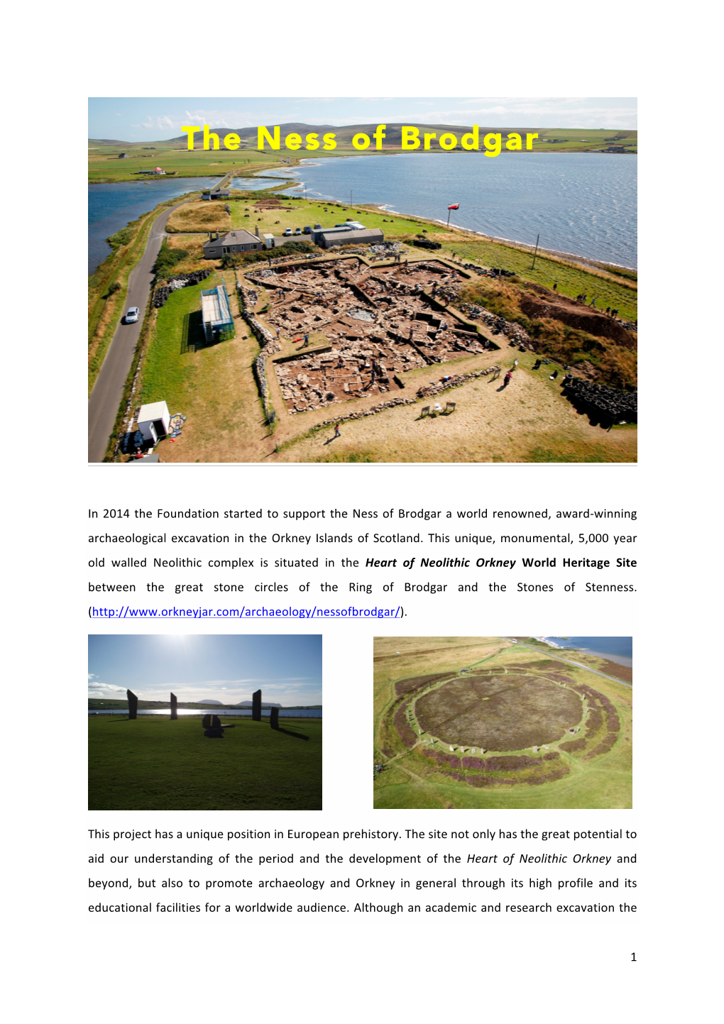 The Ness of Brodgar