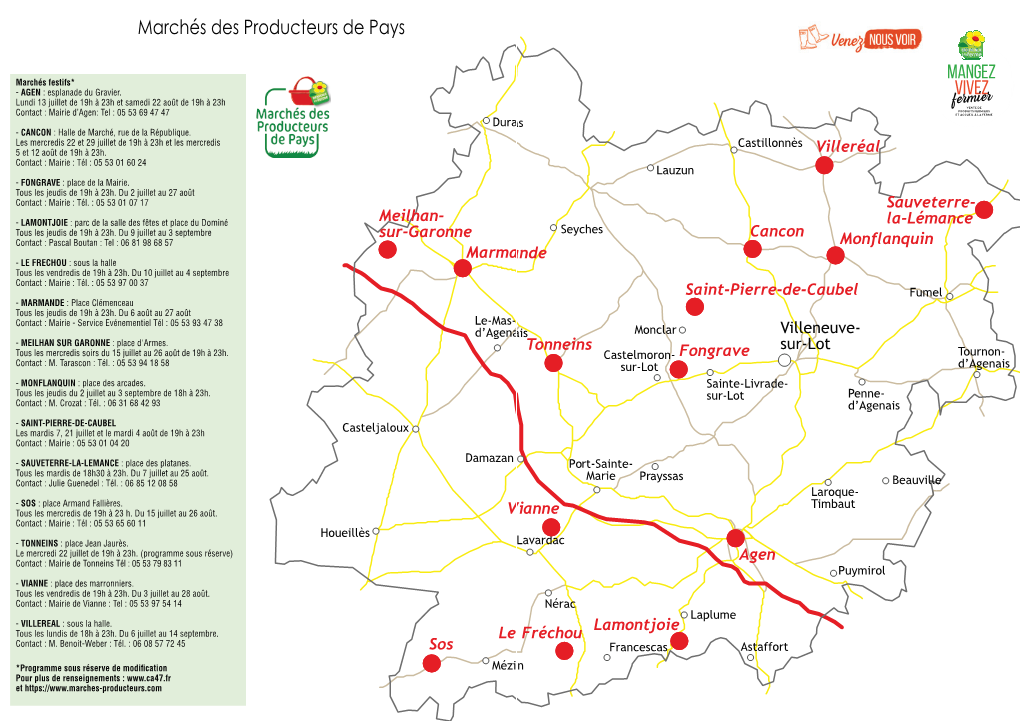 Actualités Marchés Des Producteurs De Pays