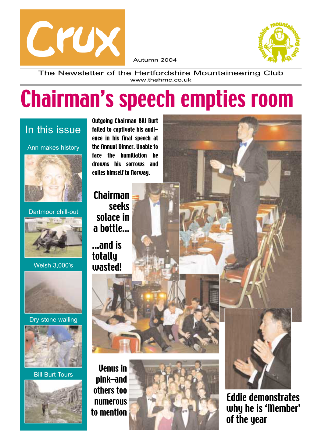 Chairman's Speech Empties Room