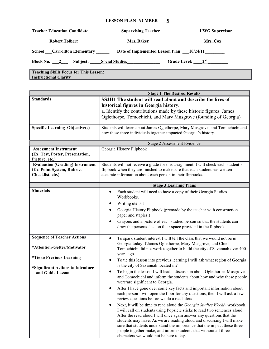 Lesson Planning Template s2