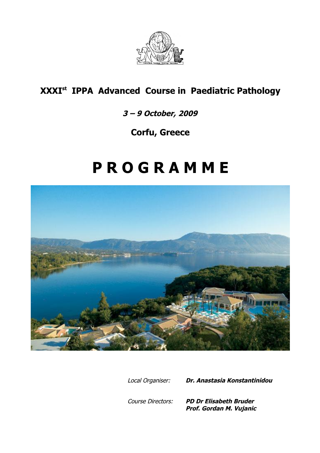 XXVI IPPA Advanced Course