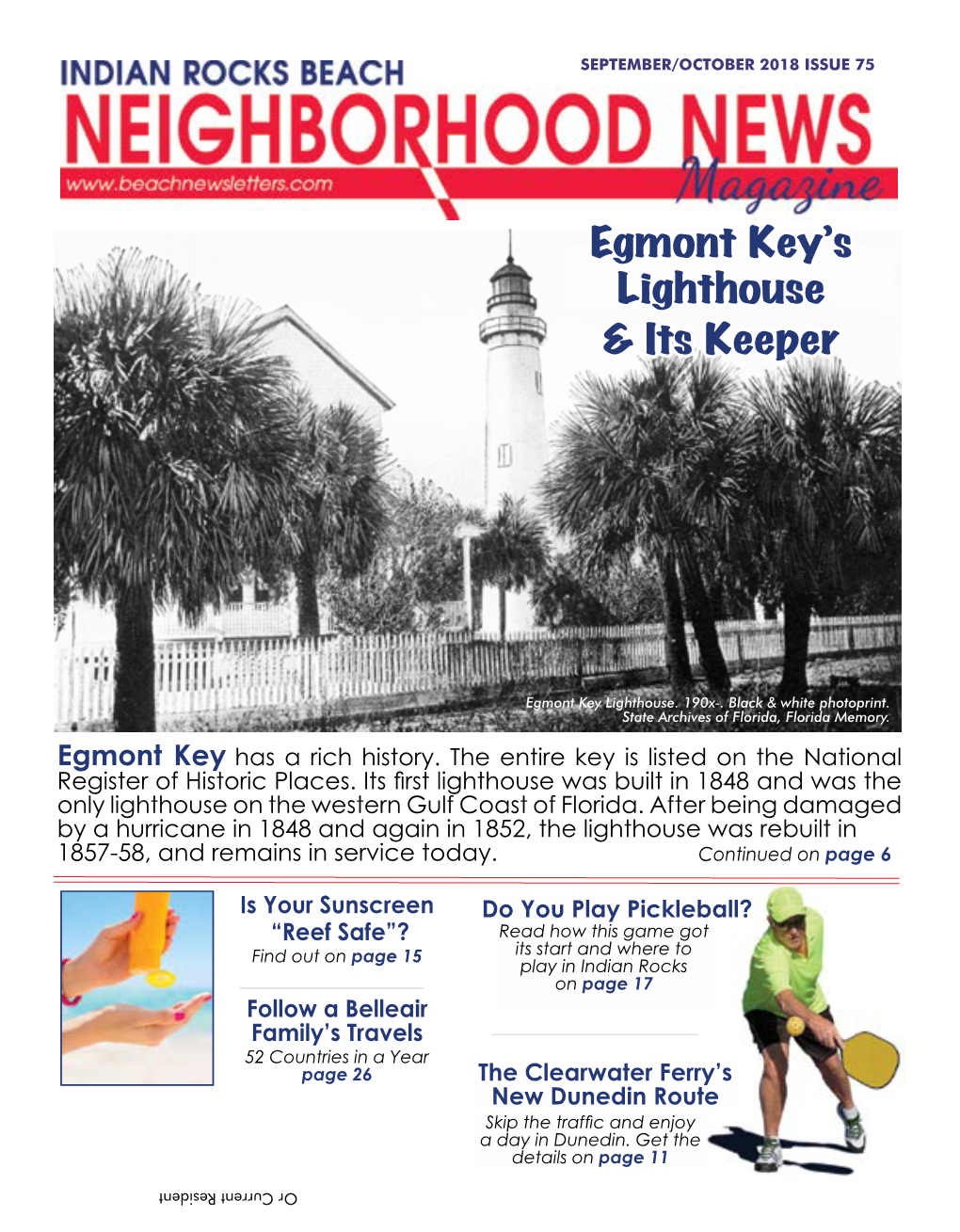 Egmont Key's Lighthouse & Its Keeper